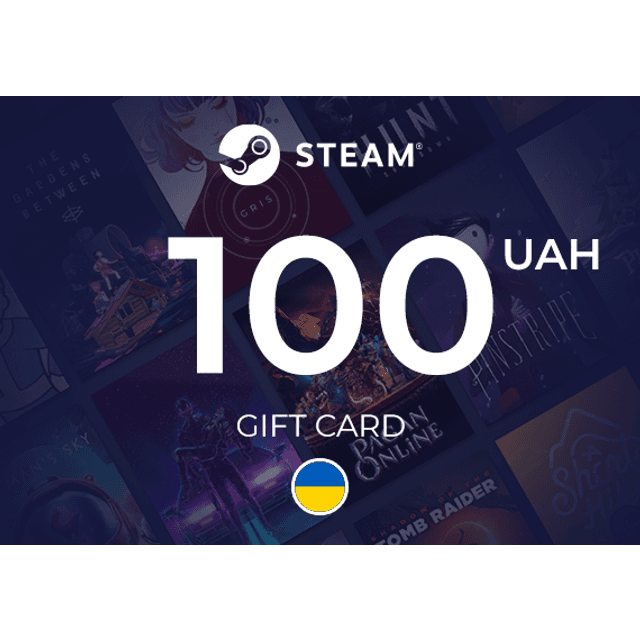 Steam Wallet Gift Card 100 UAH