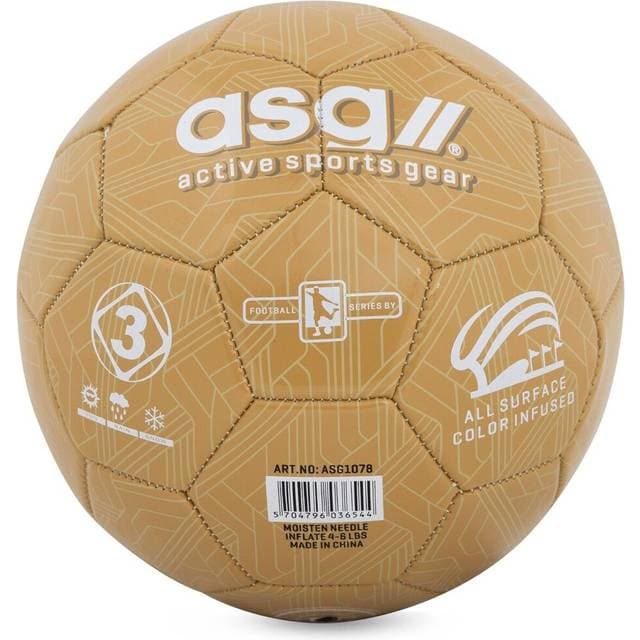 ASG Fodbold Str 3 Guldfarvet