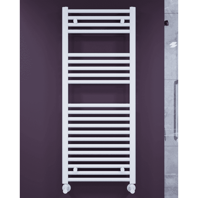 Titan Flad Håndklædetørrer 500x1200 Hvid