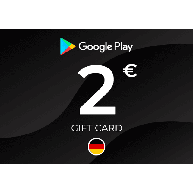 Google Play Gift Card 2 EUR