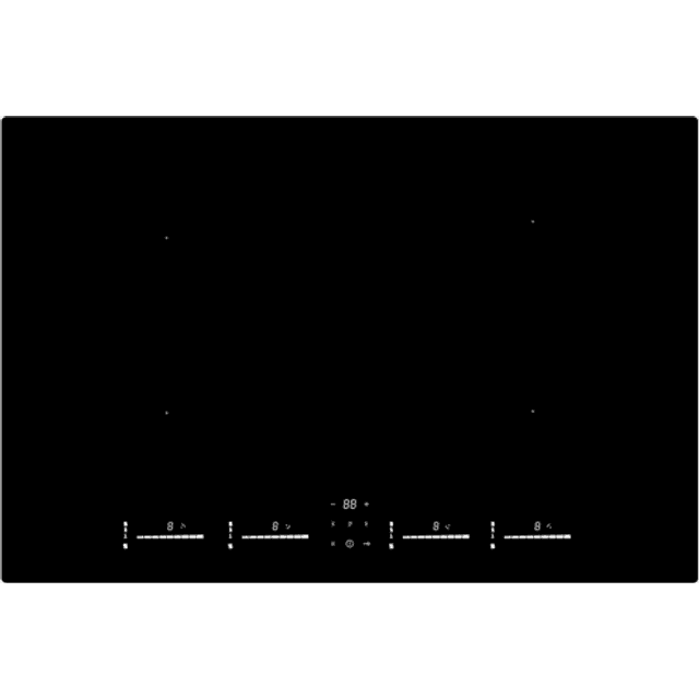 Silverline PEI3079W Induktionskogeplade Sort