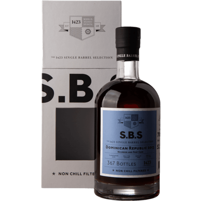 1423 Bourbon Port Cask 52.5% 70 cl 52.5 70ml