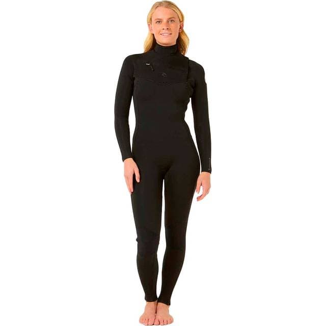 Rip Curl Dawn Patrol Chest Zip Wetsuit - Black