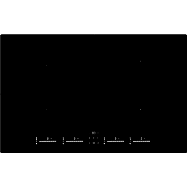 Silverline PEI3083W Induktionskogeplade Sort
