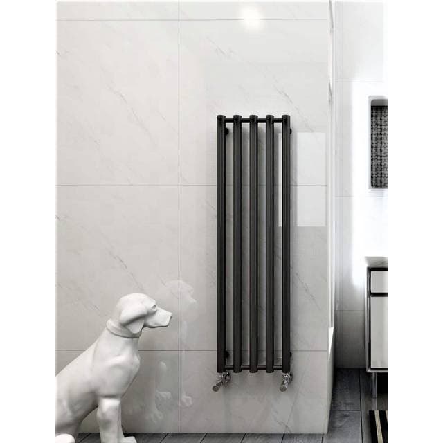 Orion Håndklædetørrer 340x1200 Sort