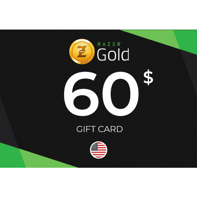 Razer Gold Gift Card 60 USD