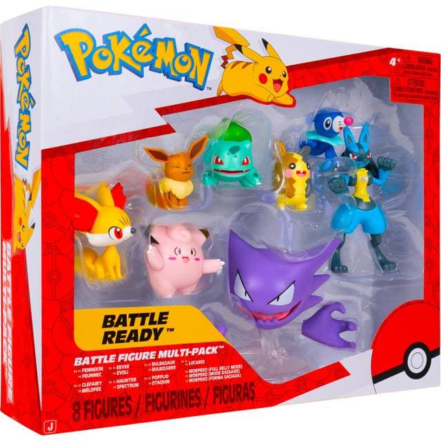 Pokémon Battle Figursæt 8 Pakke
