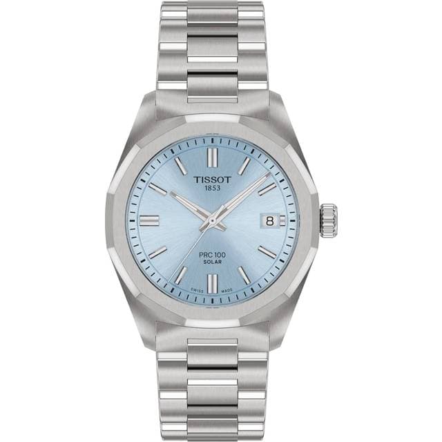 Tissot PRC 100 Solar Quartz 34MM Analog Watch