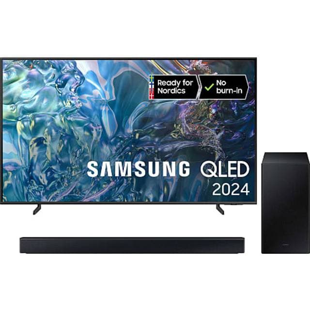 Samsung 50 TV TQ50Q60D HW-C440 Soundbar