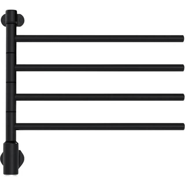 Pax Håndklædetørrer Flex I 4-Armer Sort