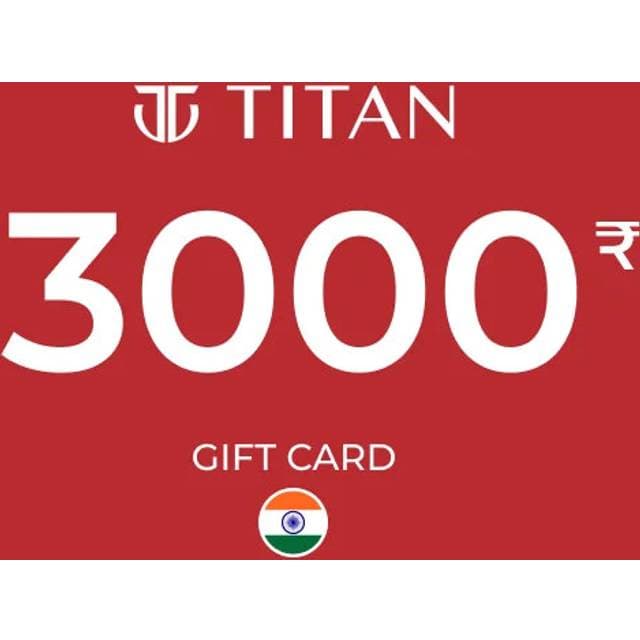 Titan Gift Card 3000 INR