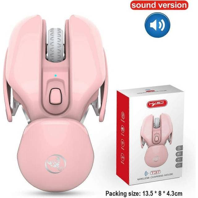 Wireless Mouse Silent Rechargeable 1600DPI