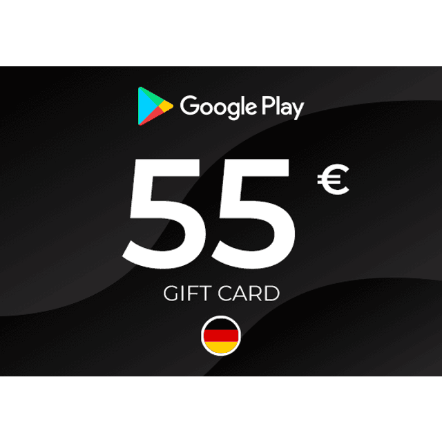 Google Play Gift Card 55 EUR