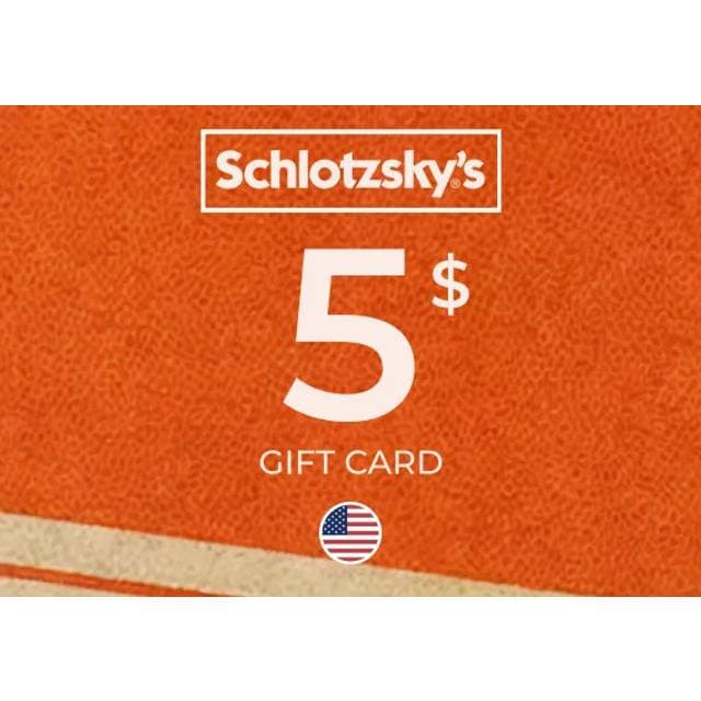 Schlotzsky's Gift Card 5 USD