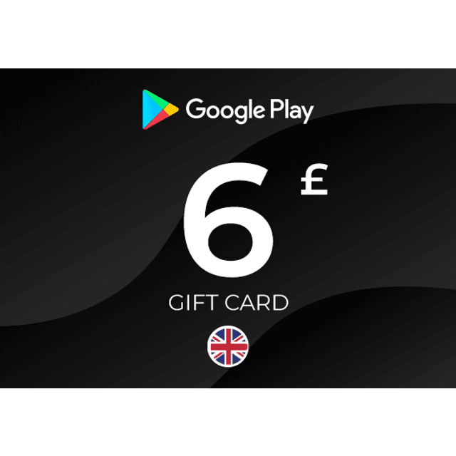 Google Play Gift Card 6 GBP