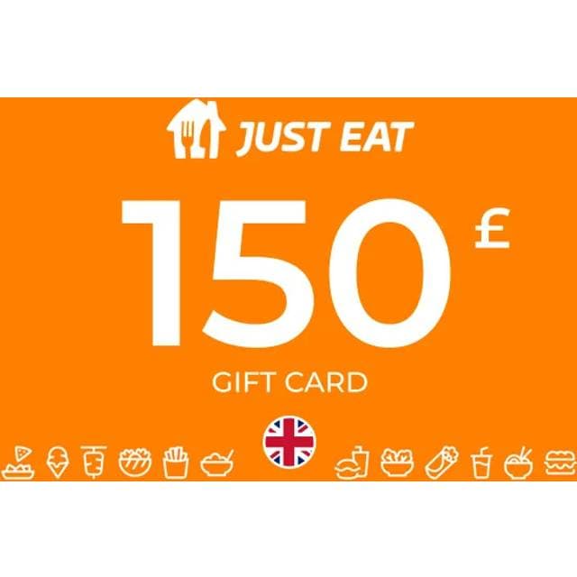Just Eat Gift Card 150 GBP