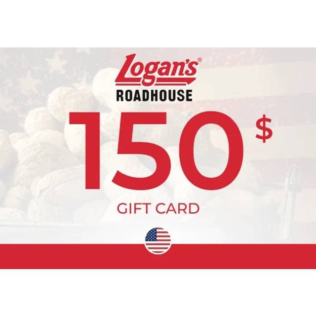 Logan Roadhouse Gift Card 150 USD