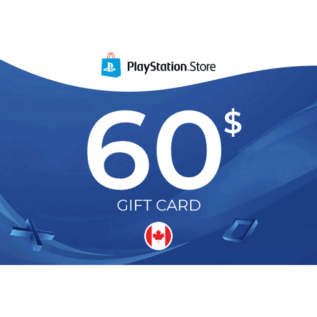 PlayStation Gift Card 60 CAD
