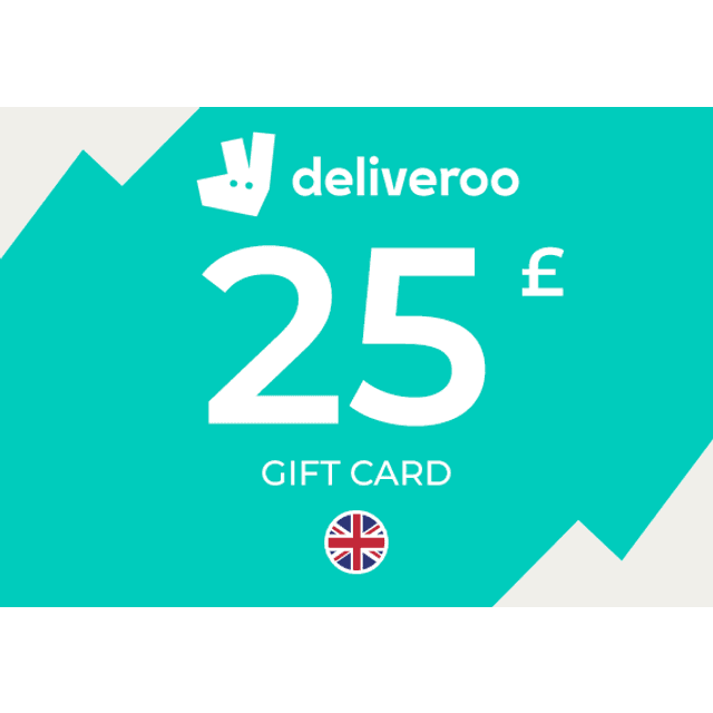 Deliveroo Gift Card 25 GBP Key