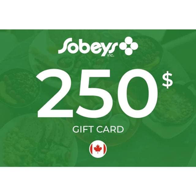 Sobeys Gift Card 250 CAD