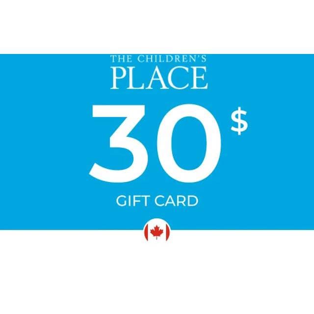 Children's Place Gift Card 30 CAD
