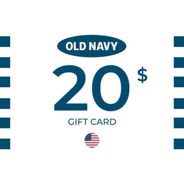 Old Navy Gift Card 20 USD