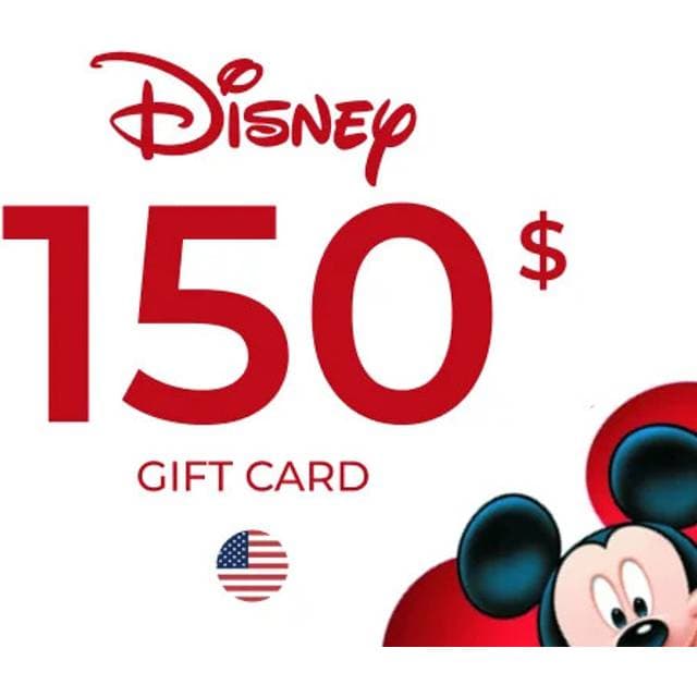 Disney Gift Card 150 USD