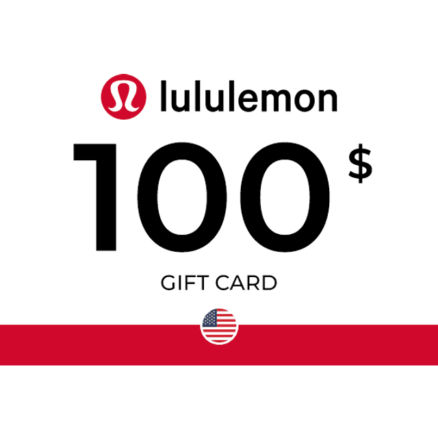 Lululemon Gift Card 100 USD
