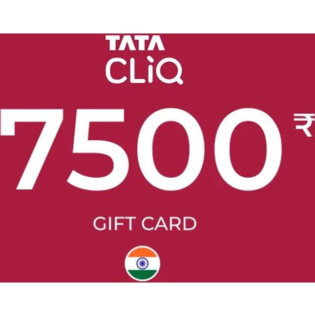 Tata Cliq Gift Card 7500 INR
