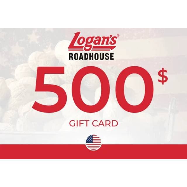Logan Roadhouse Gift Card 500 USD