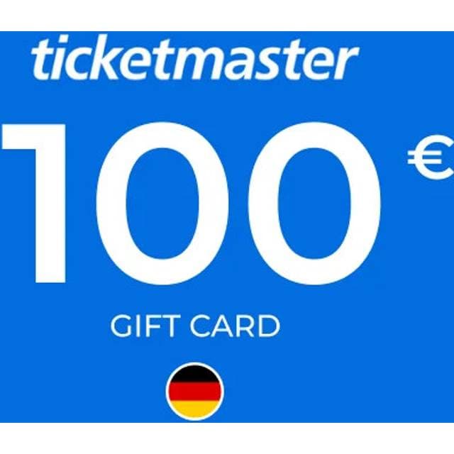 Ticketmaster Gift Card 100 EUR