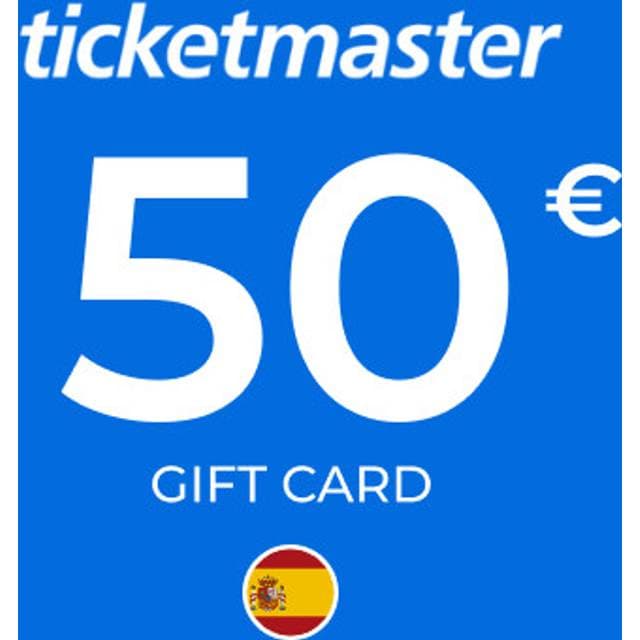 Ticketmaster Gift Card 50 EUR