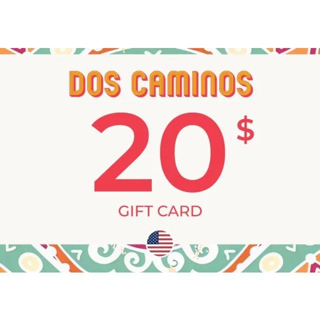 Dos Caminos Gift Card 20 USD