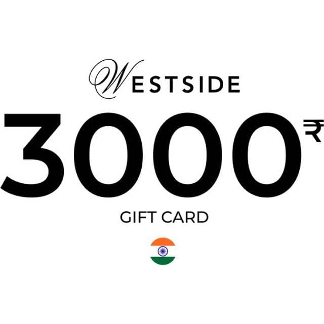 Westside Gift Card 3000 INR