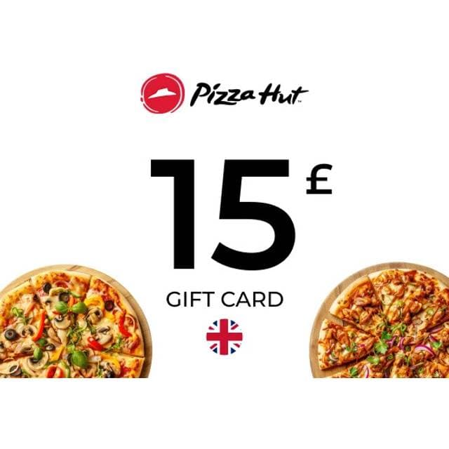 Pizza Hut Gift Card 15 GBP