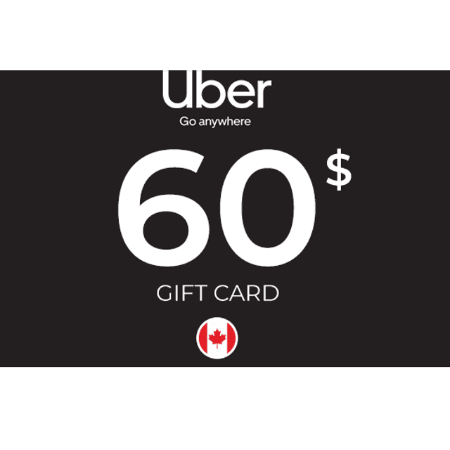 Uber Gift Card 60 CAD Key
