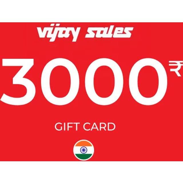Vijay Sales Gift Card 3000 INR