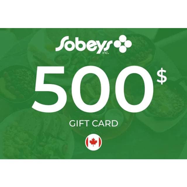 Sobeys Gift Card 500 CAD