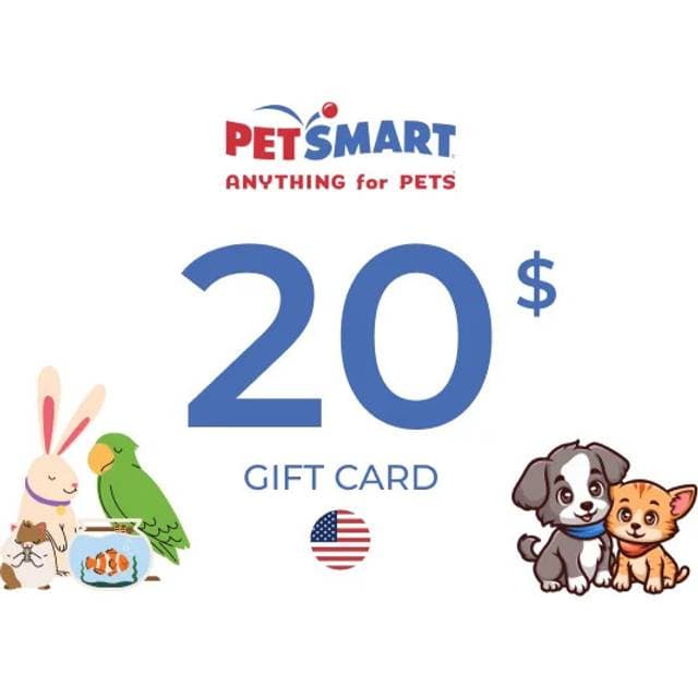 Petsmart Gift Card 20 USD