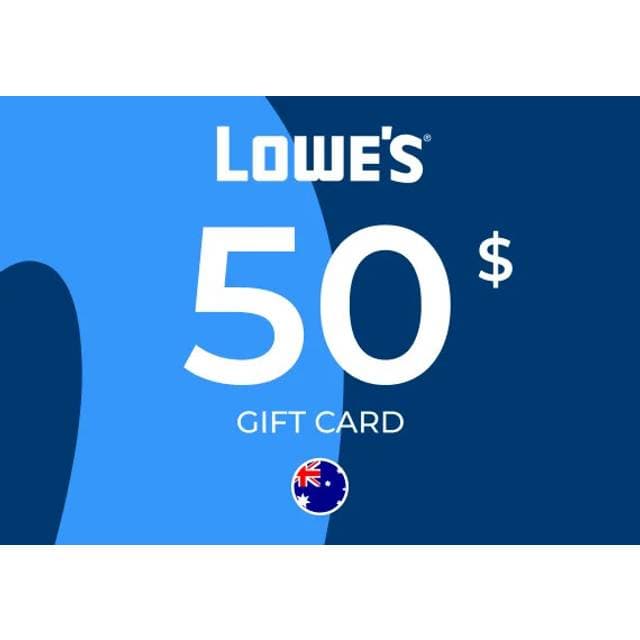 Lowes Gift Card 50 AUD