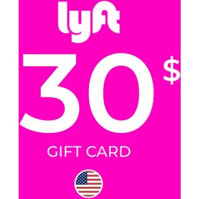 Lyft Gift Card 30 USD