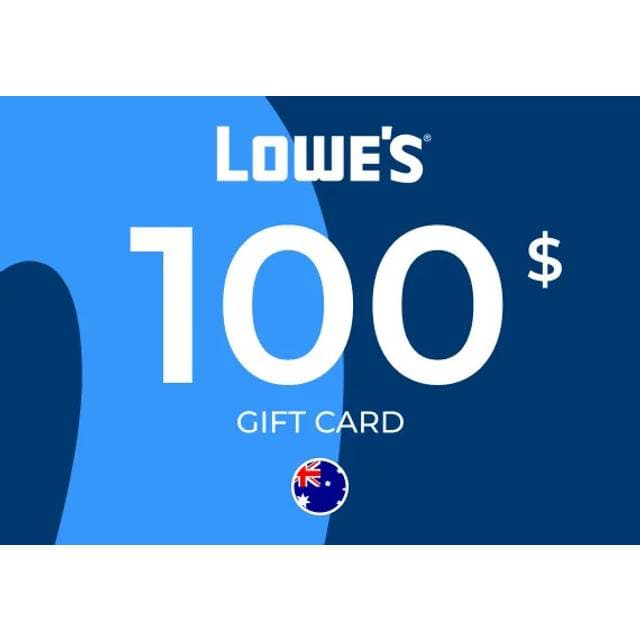 Lowes Gift Card 100 AUD