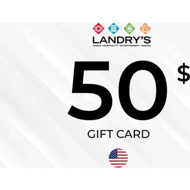 Landry's Gift Card 50 USD