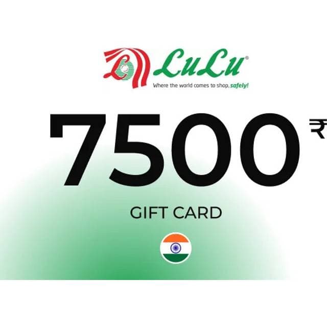 Lulu Hypermarket Gift Card 7500 INR