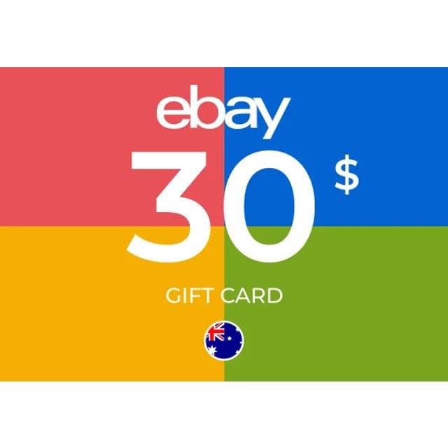 eBay Card 30 AUD Key