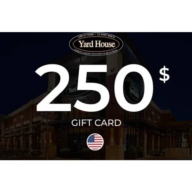 Yard House Gift Card 250 USD