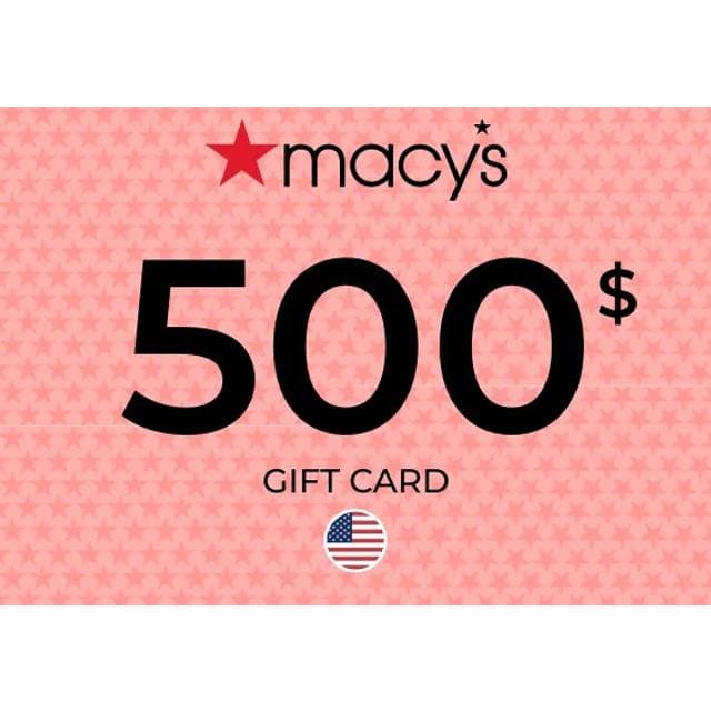 Macy's Gift Card 500 USD
