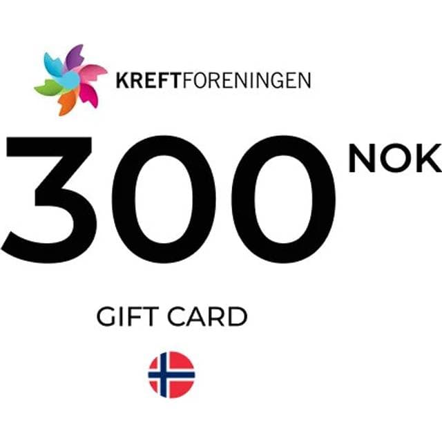 Kreftforeningen Gift Card 300 NOK