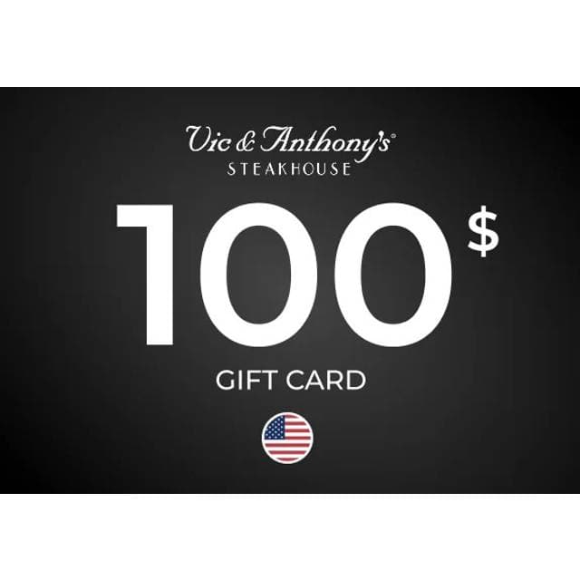Vic Anthony's Gift Card 100 USD