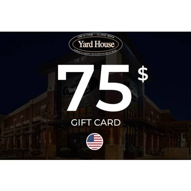 Yard House Gift Card 75 USD